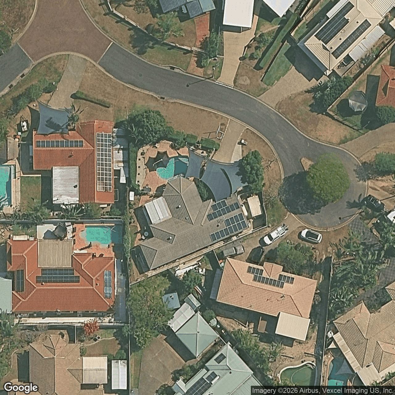 Aerial view of 7 Prospector Road, Mudgeeraba QLD 4213