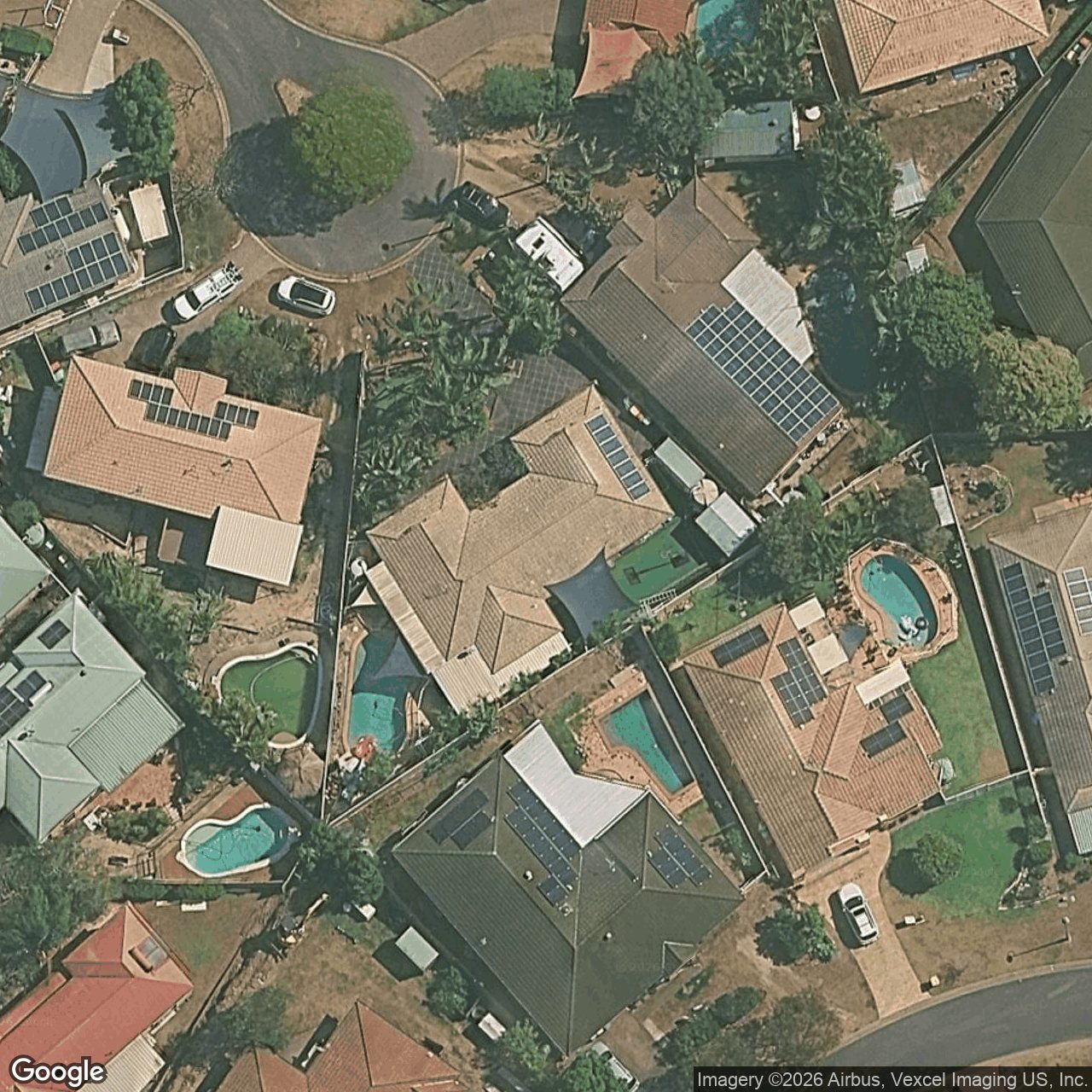 Aerial view of 11 Prospector Road, Mudgeeraba QLD 4213
