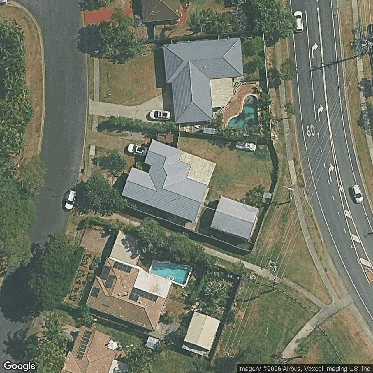 Aerial view of 16 Ziedan Drive, Mudgeeraba QLD 4213