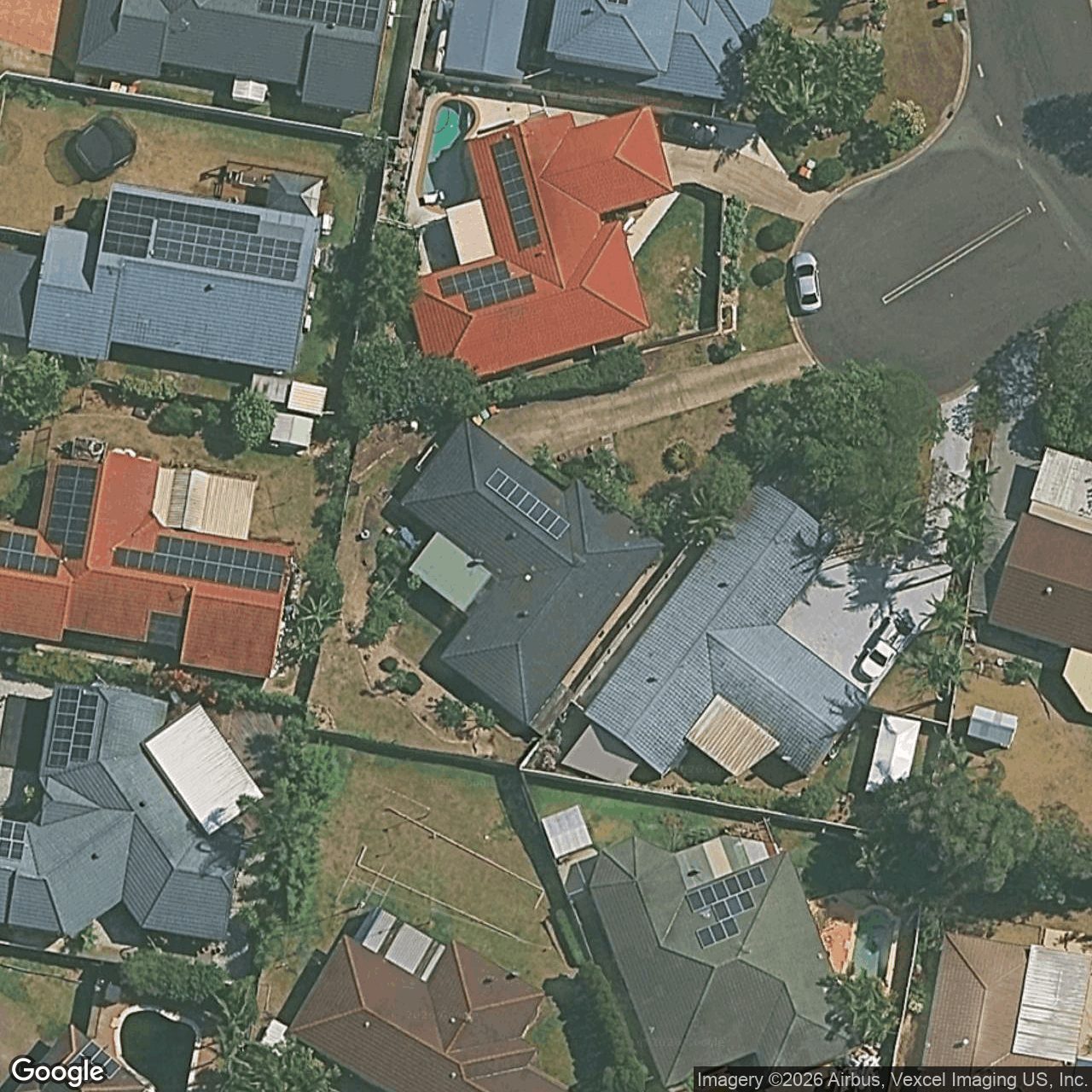 Aerial view of 42 Ziedan Drive, Mudgeeraba QLD 4213