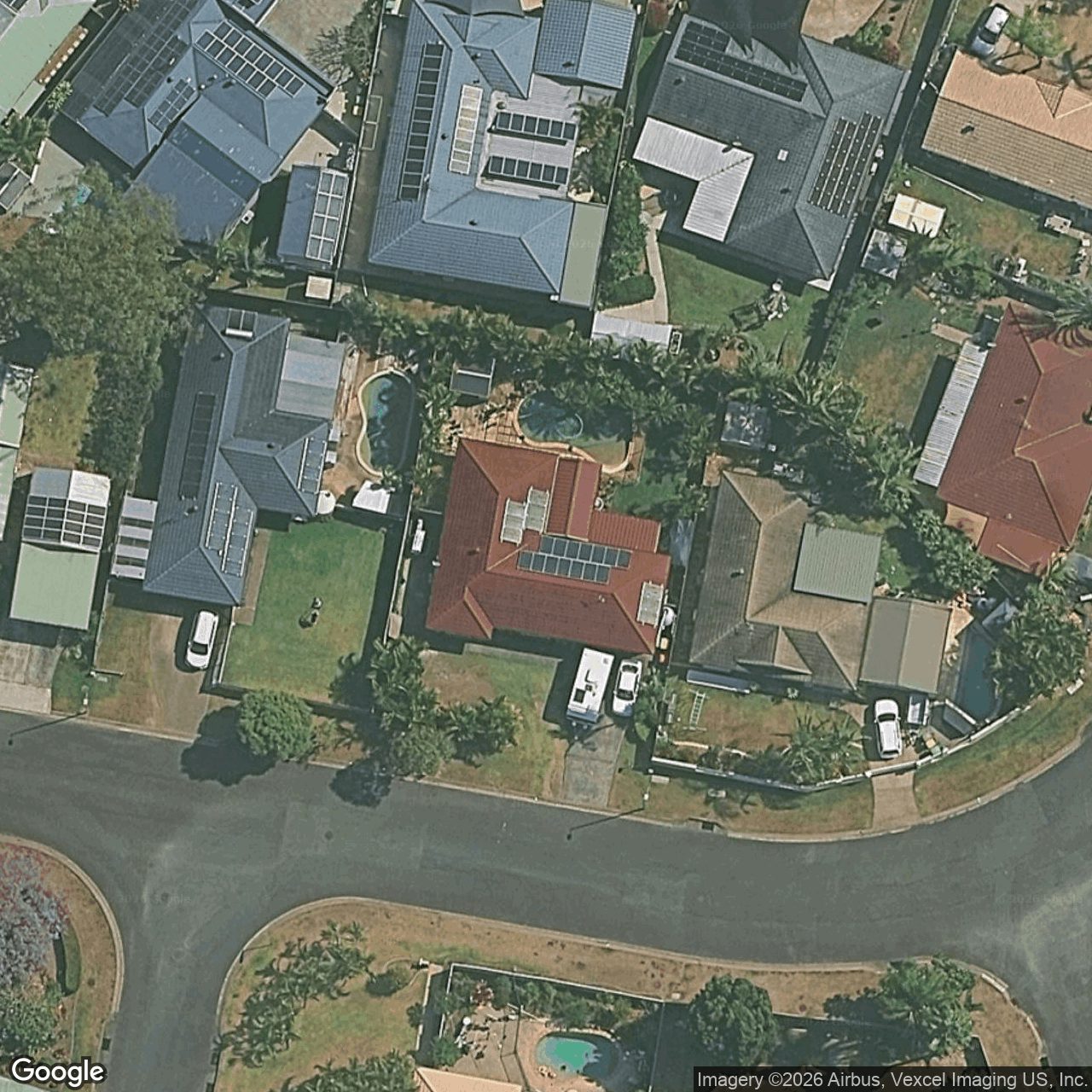 Aerial view of 19 Ziedan Drive, Mudgeeraba QLD 4213