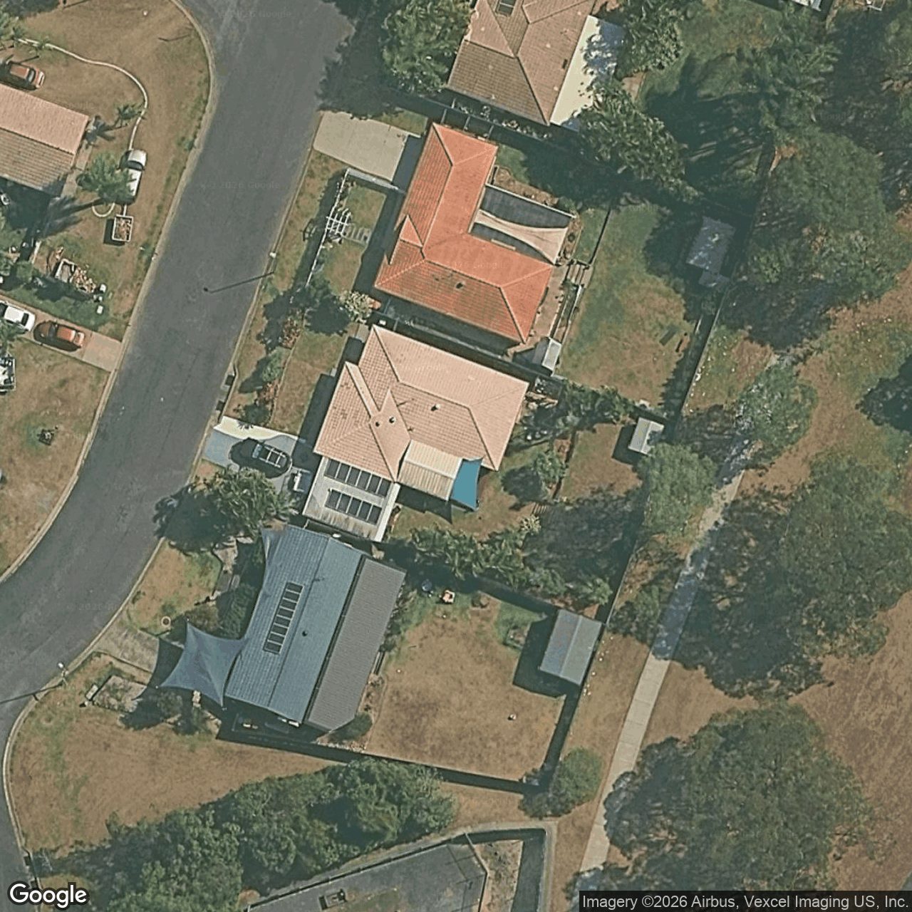 Aerial view of 24 Ziedan Drive, Mudgeeraba QLD 4213