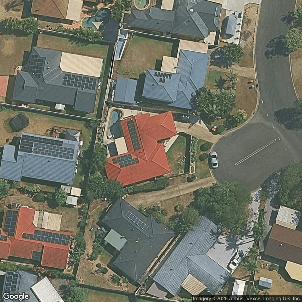 Aerial view of 44 Ziedan Drive, Mudgeeraba QLD 4213