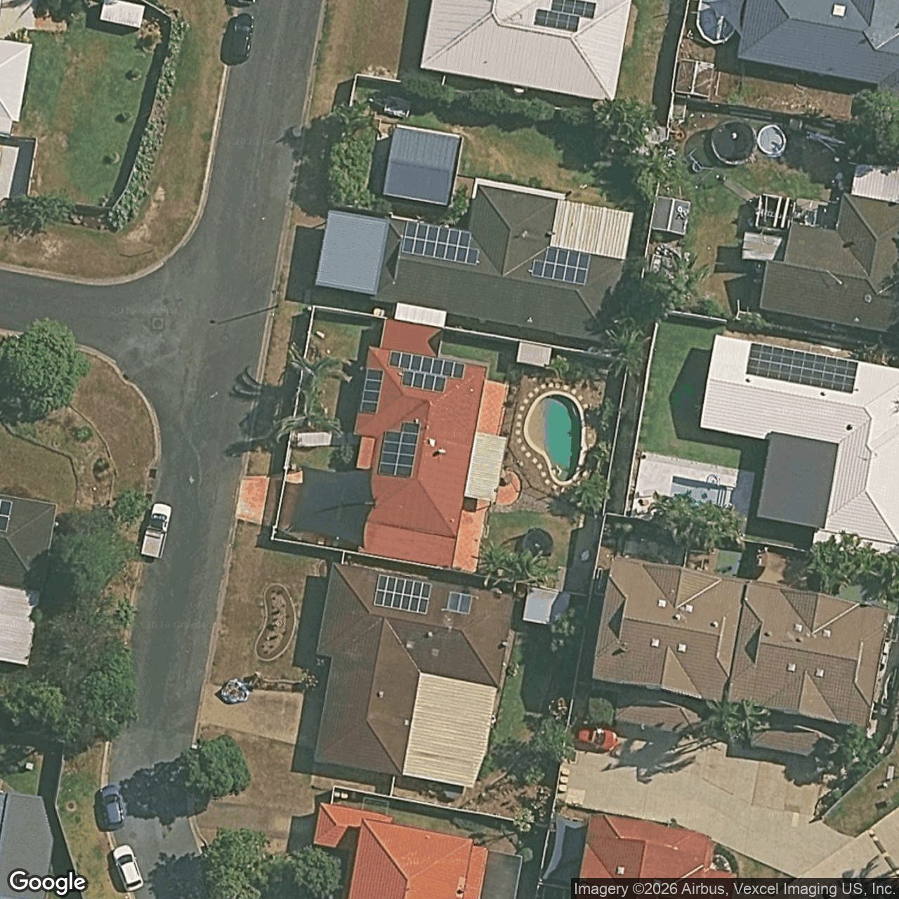 Aerial view of 8 Douma Drive, Mudgeeraba QLD 4213
