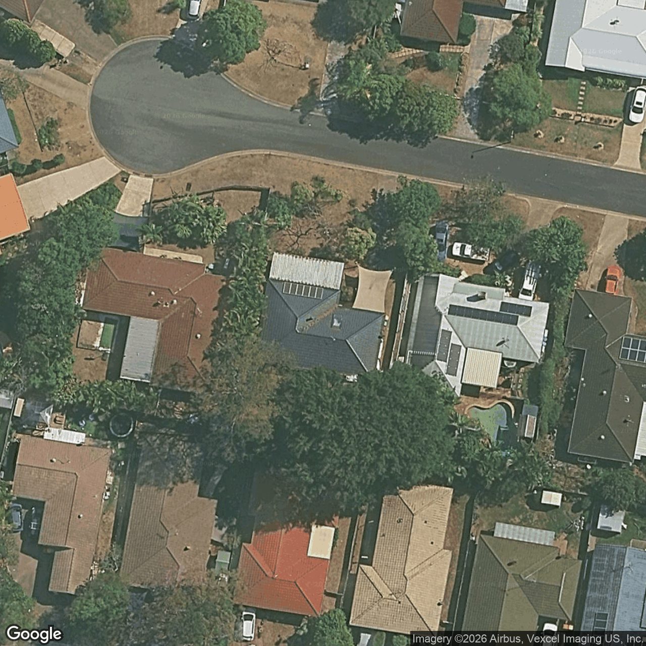 Aerial view of 6 Harrison Court, Mudgeeraba QLD 4213