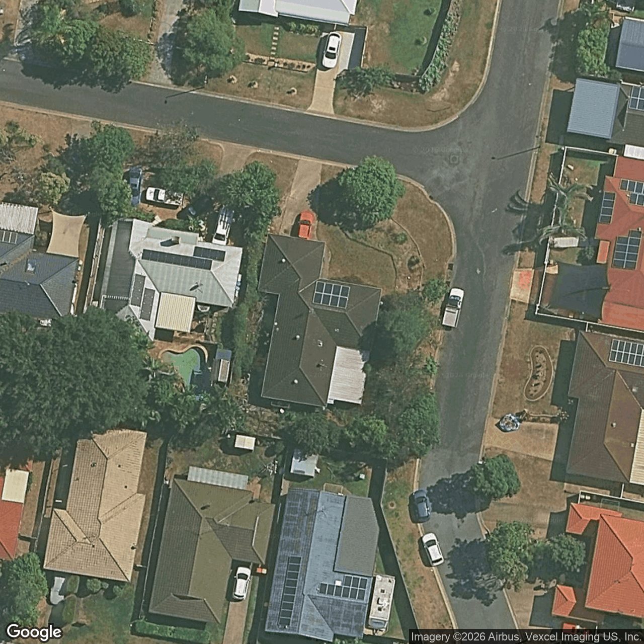 Aerial view of 2 Harrison Court, Mudgeeraba QLD 4213