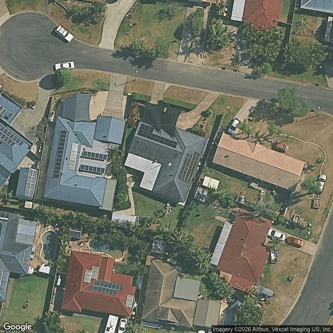 Aerial view of 4 Soma Court, Mudgeeraba QLD 4213