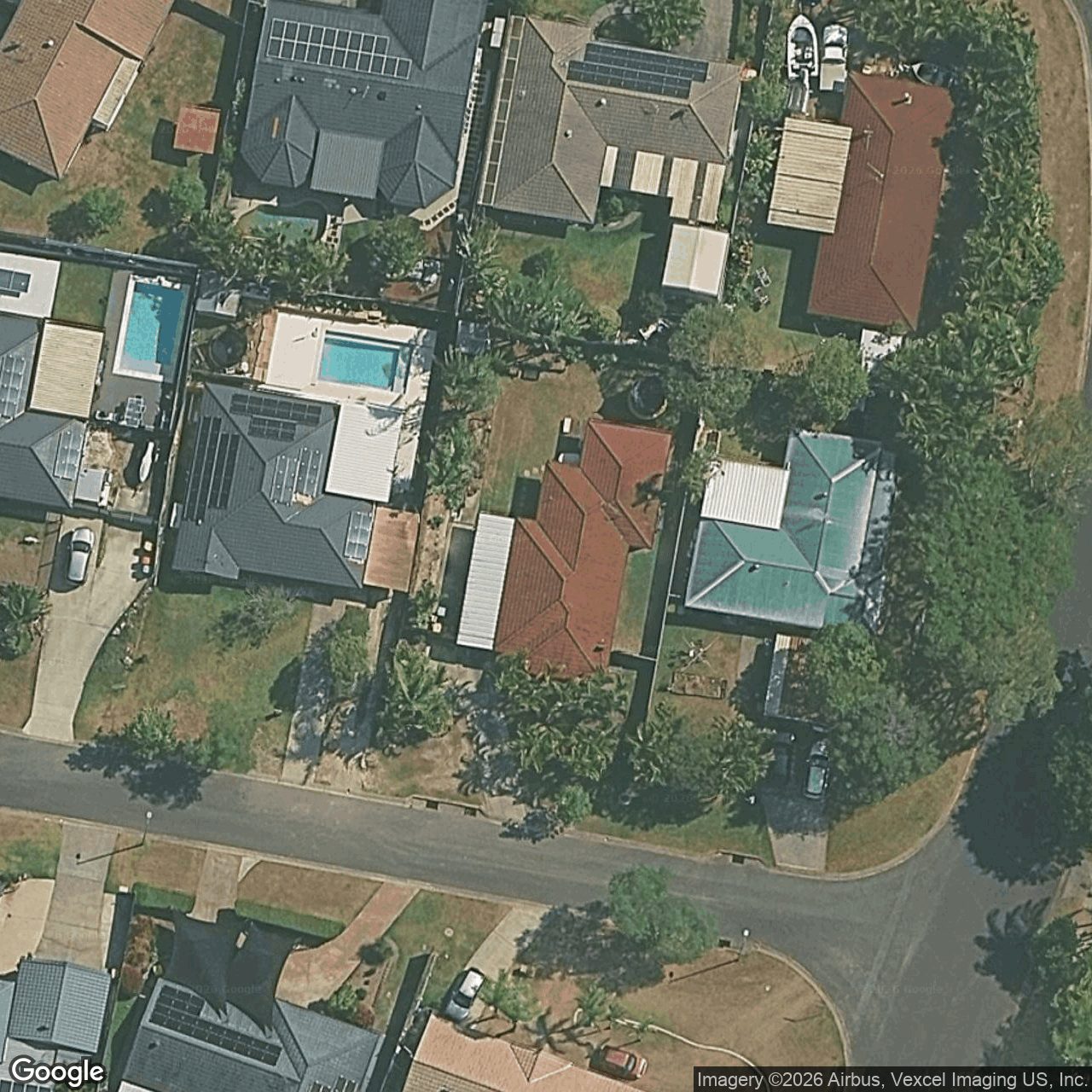 Aerial view of 3 Soma Court, Mudgeeraba QLD 4213