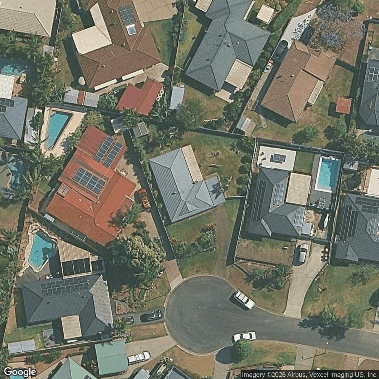 Aerial view of 9 Soma Court, Mudgeeraba QLD 4213