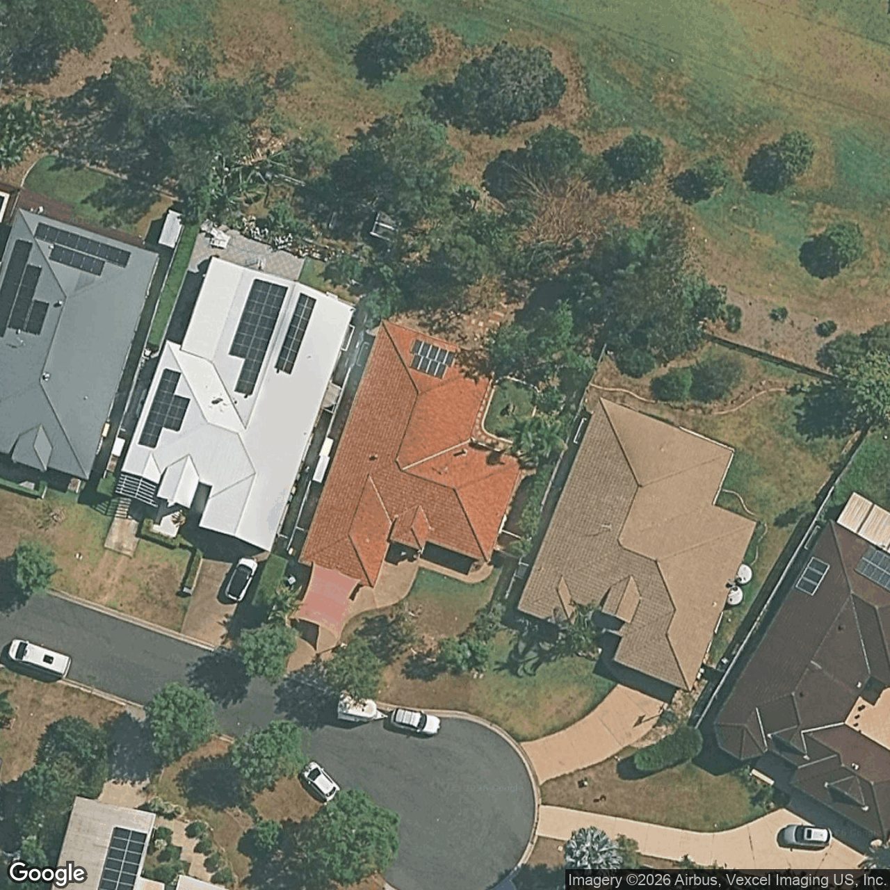 Aerial view of 30 Kerrigan Court, Mudgeeraba QLD 4213