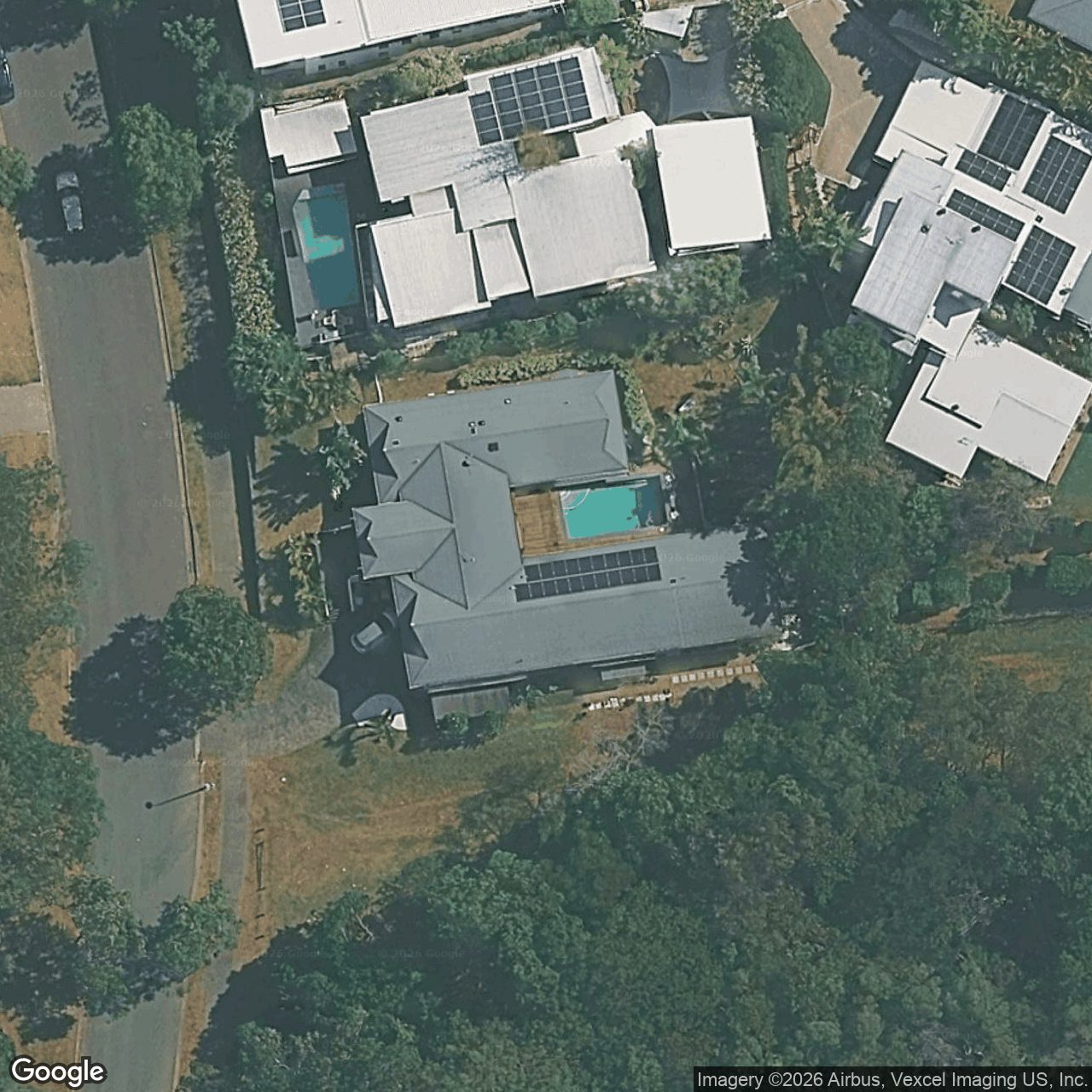Aerial view of 10 Wyangan Valley Way, Mudgeeraba QLD 4213