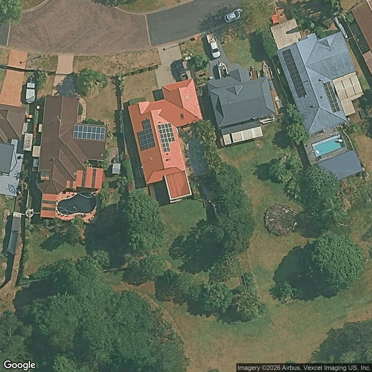 Aerial view of 28 Burke Crescent, Mudgeeraba QLD 4213