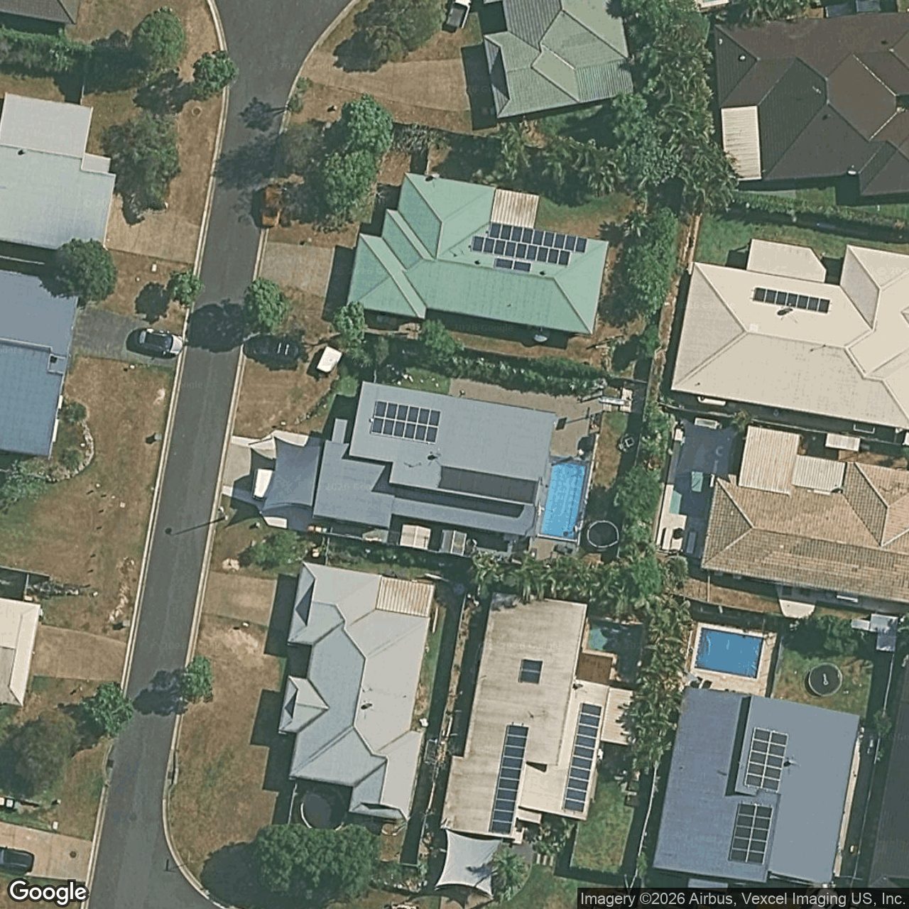 Aerial view of 7 Rathbone Court, Mudgeeraba QLD 4213