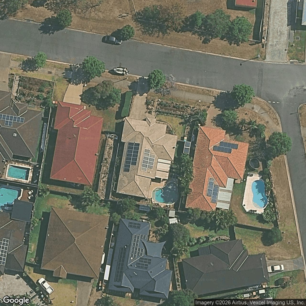 Aerial view of 24 Mclachlan Avenue, Mudgeeraba QLD 4213