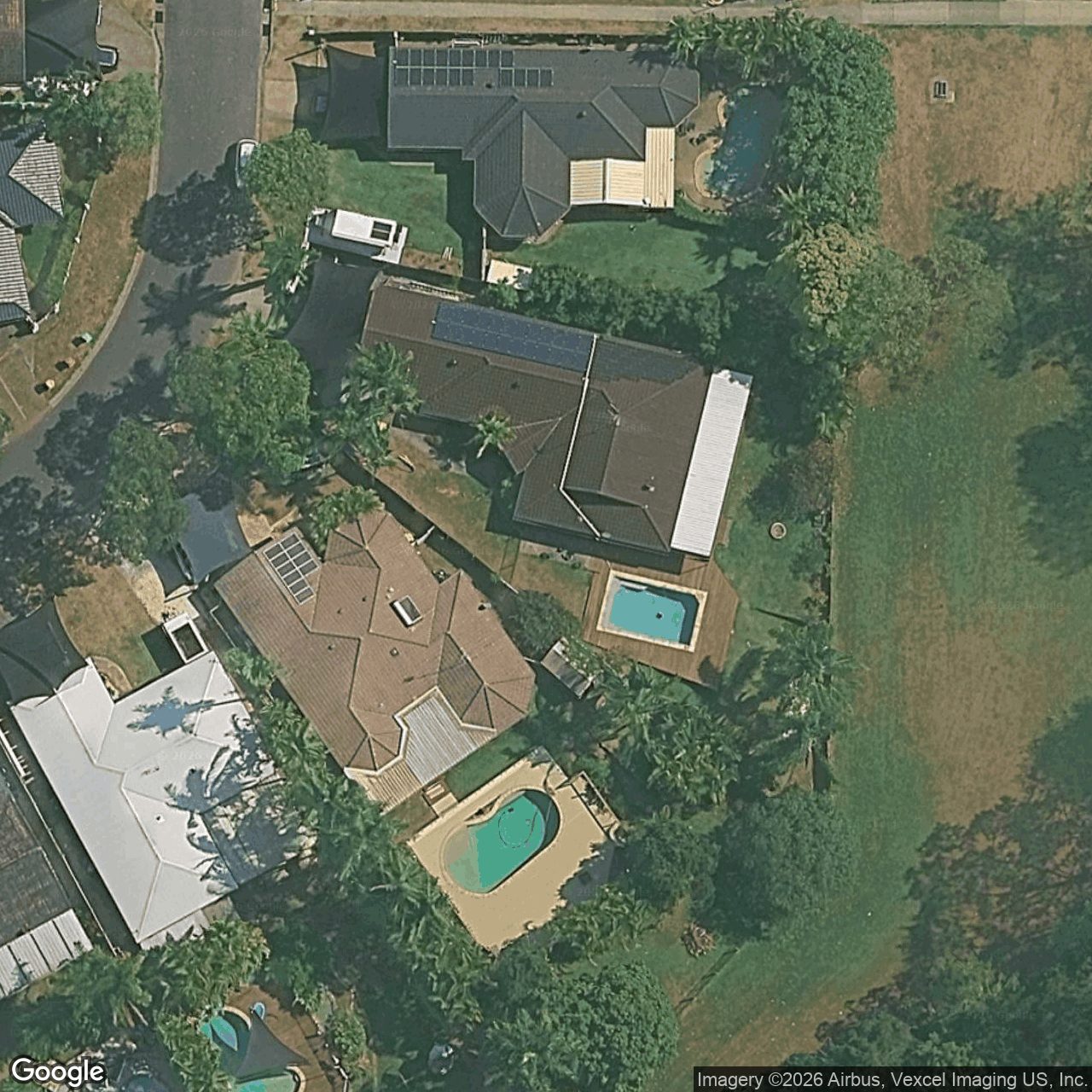 Aerial view of 14 Burke Crescent, Mudgeeraba QLD 4213