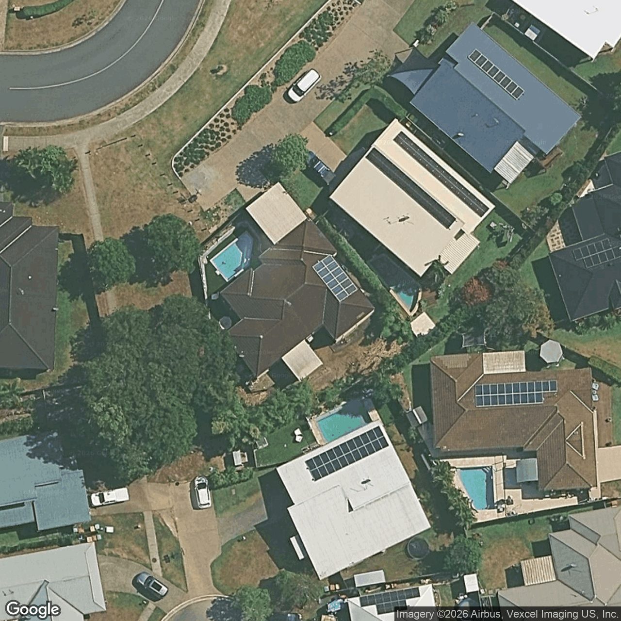 Aerial view of 14 Mclachlan Avenue, Mudgeeraba QLD 4213