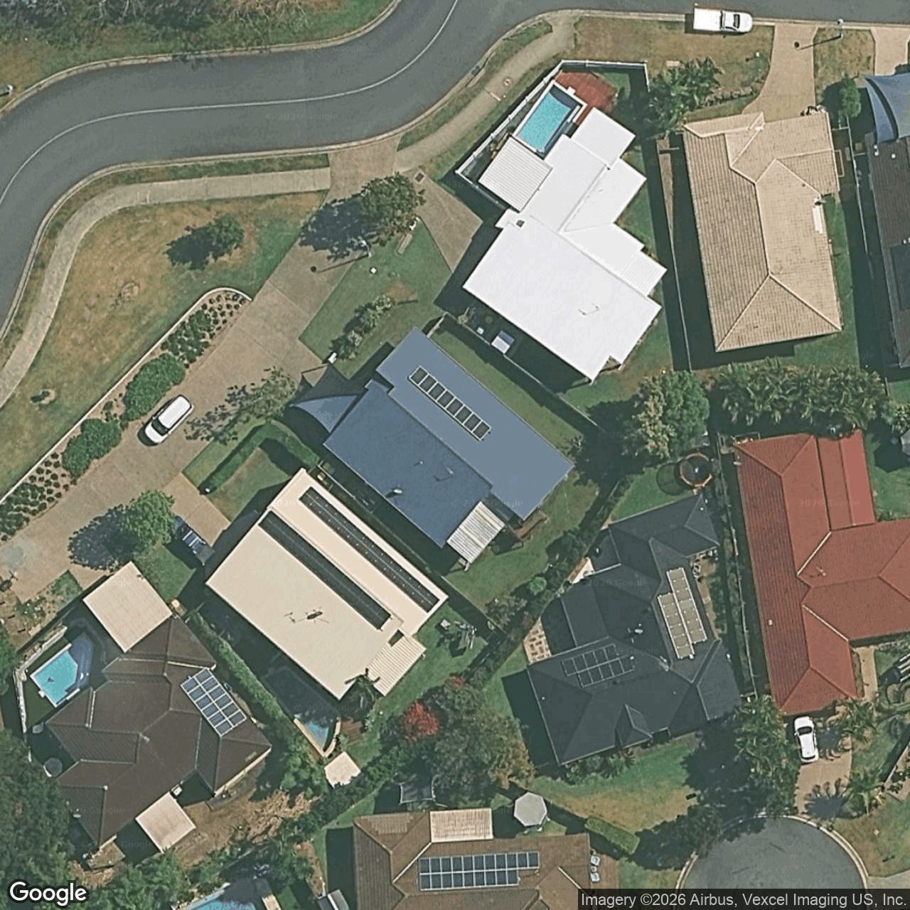 Aerial view of 10 Mclachlan Avenue, Mudgeeraba QLD 4213