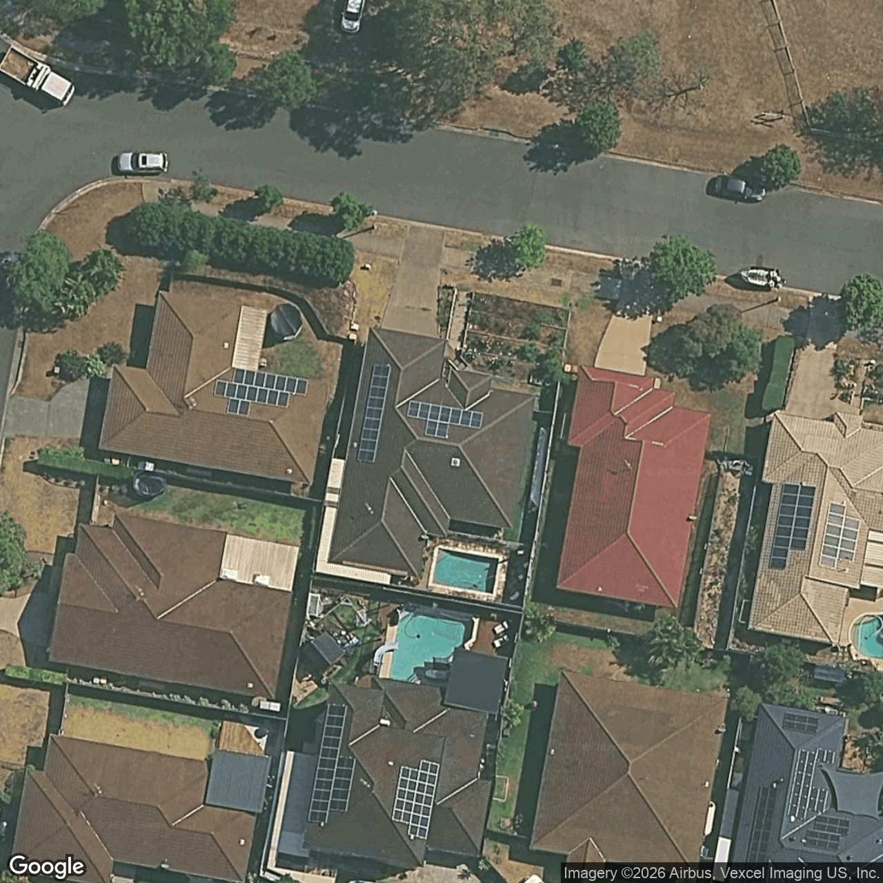 Aerial view of 28 Mclachlan Avenue, Mudgeeraba QLD 4213