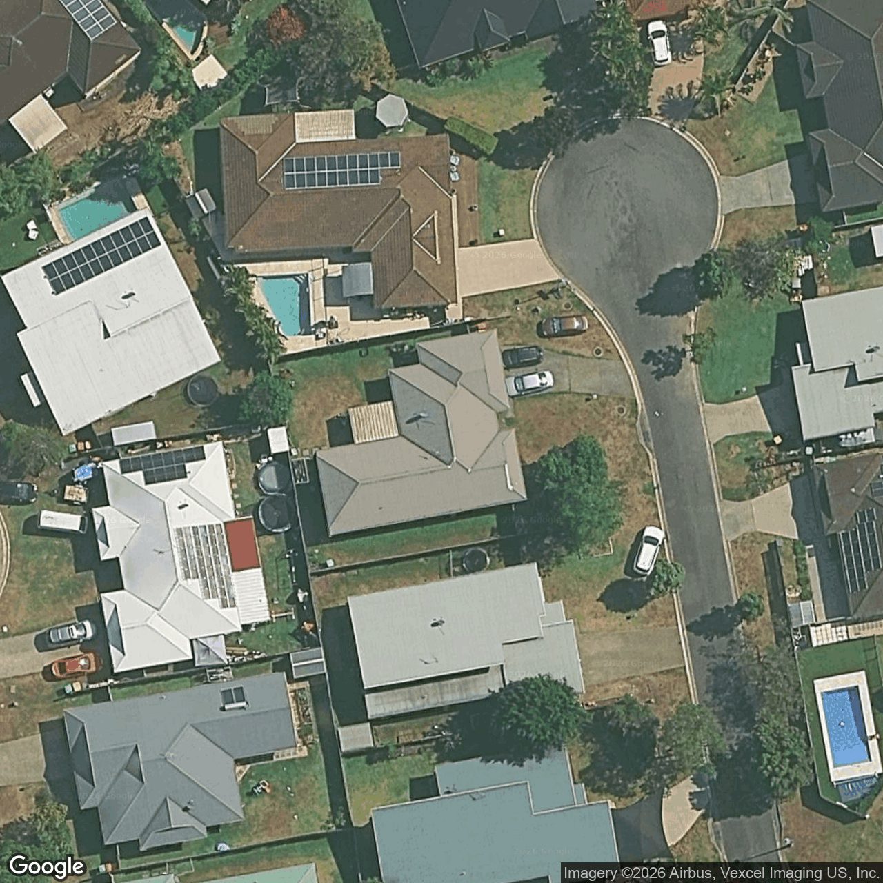 Aerial view of 8 Mcintyre Court, Mudgeeraba QLD 4213