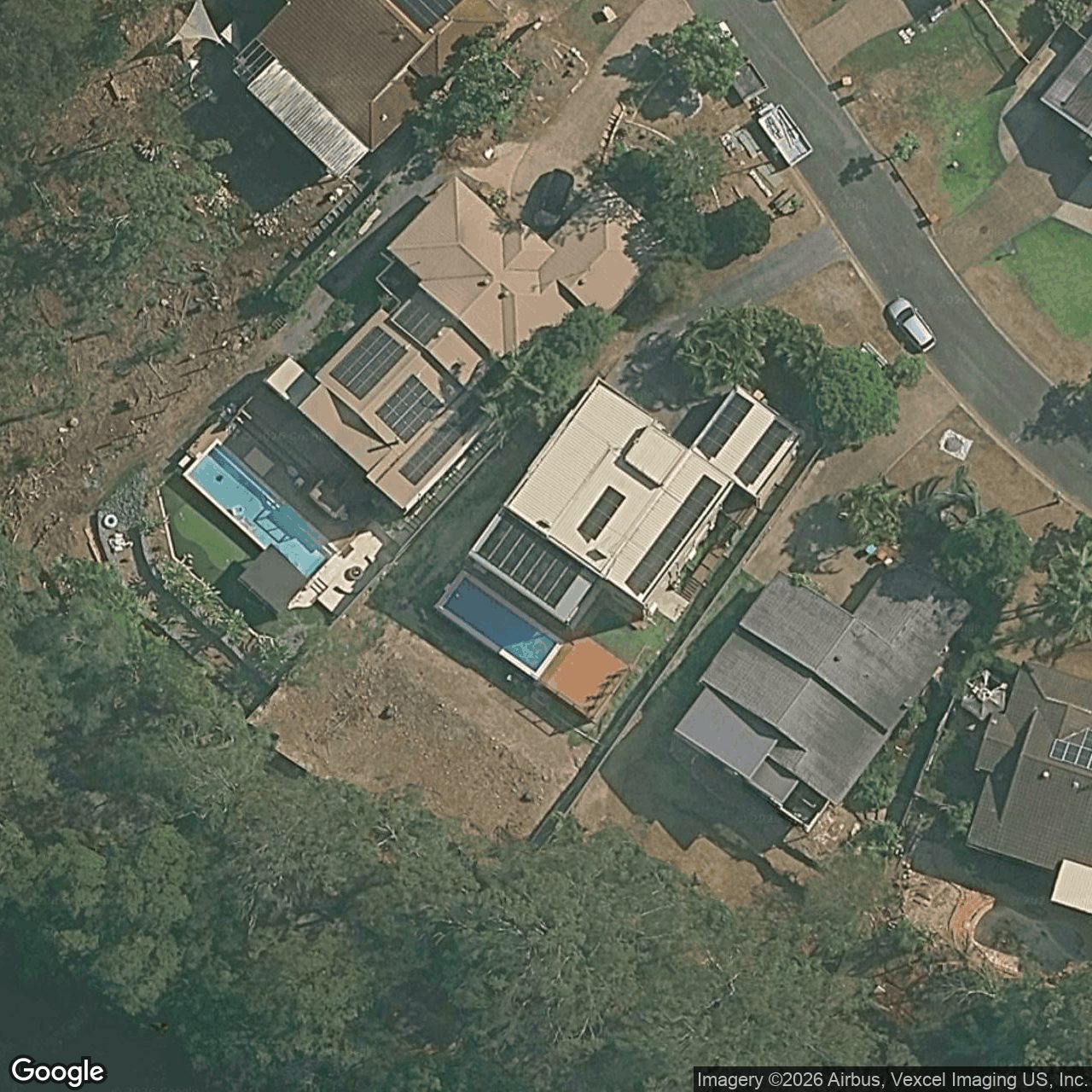 Aerial view of 15 Swagman Court, Mudgeeraba QLD 4213