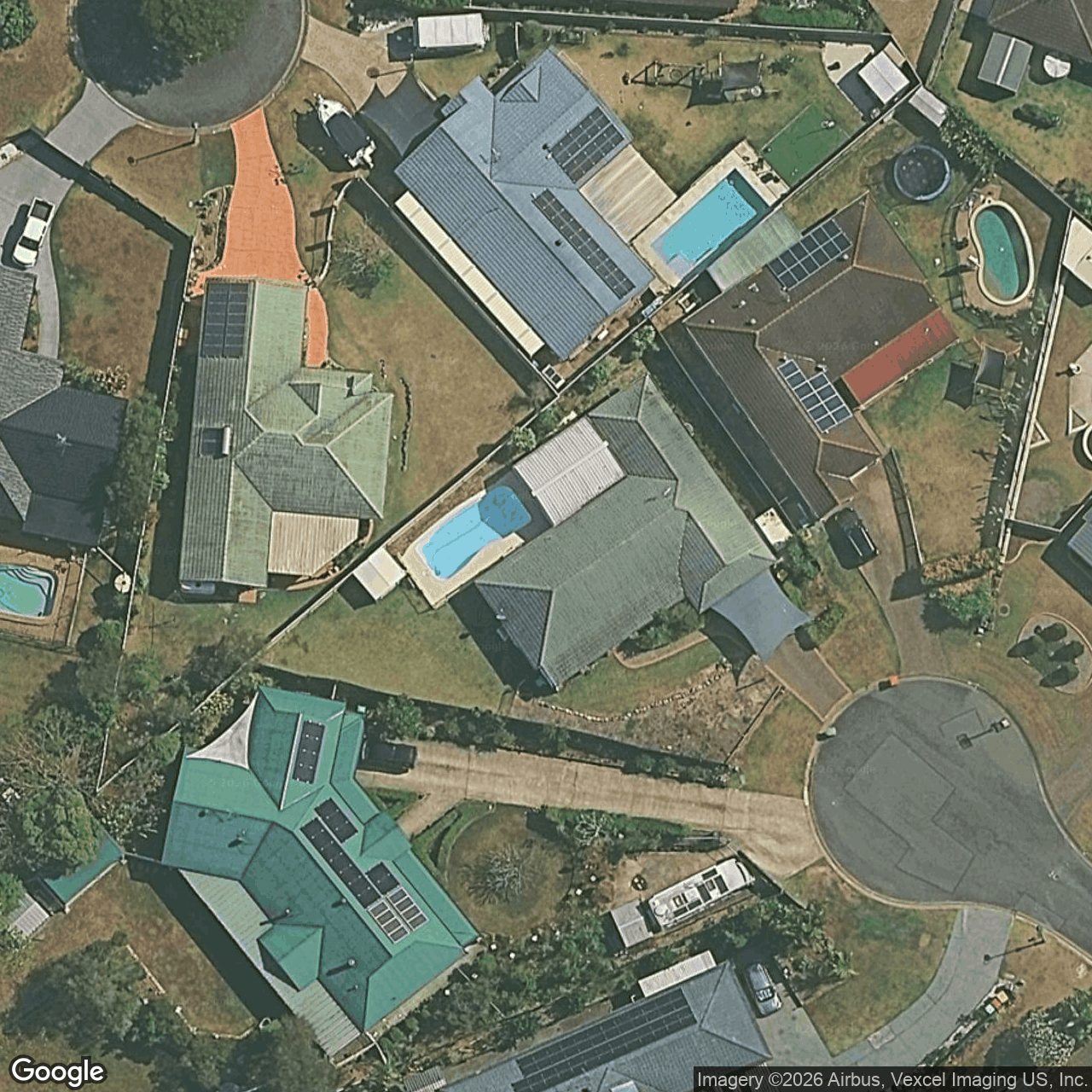 Aerial view of 1 Swagman Court, Mudgeeraba QLD 4213