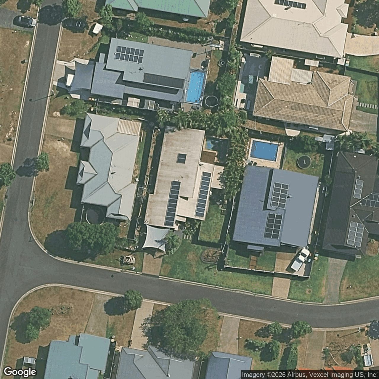 Aerial view of 5 Schneid Street, Mudgeeraba QLD 4213