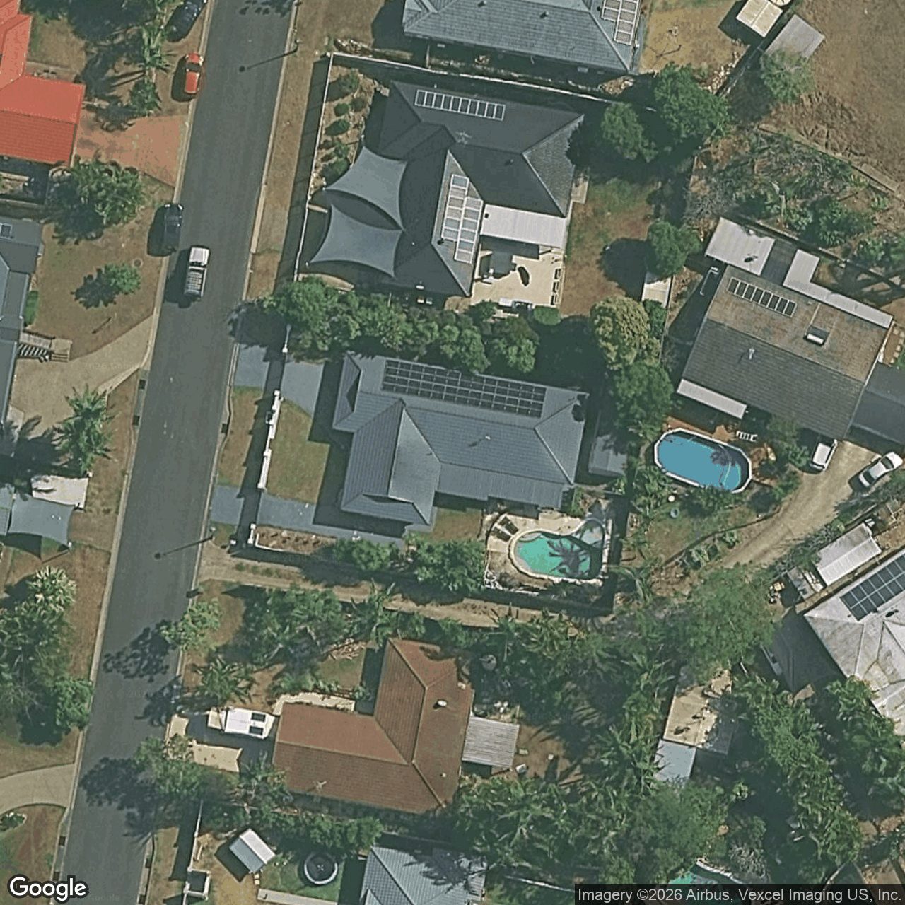 Aerial view of 24 Tuena Street, Mudgeeraba QLD 4213