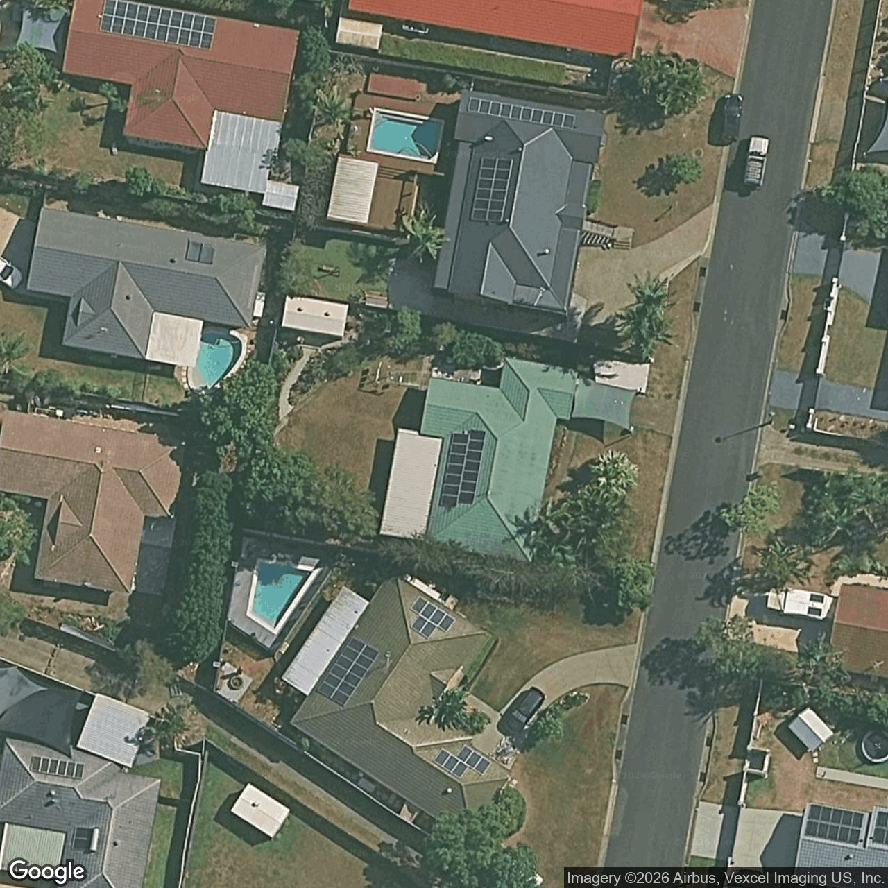 Aerial view of 27 Tuena Street, Mudgeeraba QLD 4213