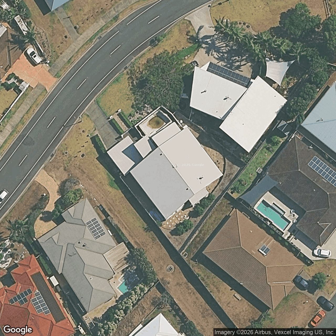Aerial view of 72 Clover Hill Drive, Mudgeeraba QLD 4213