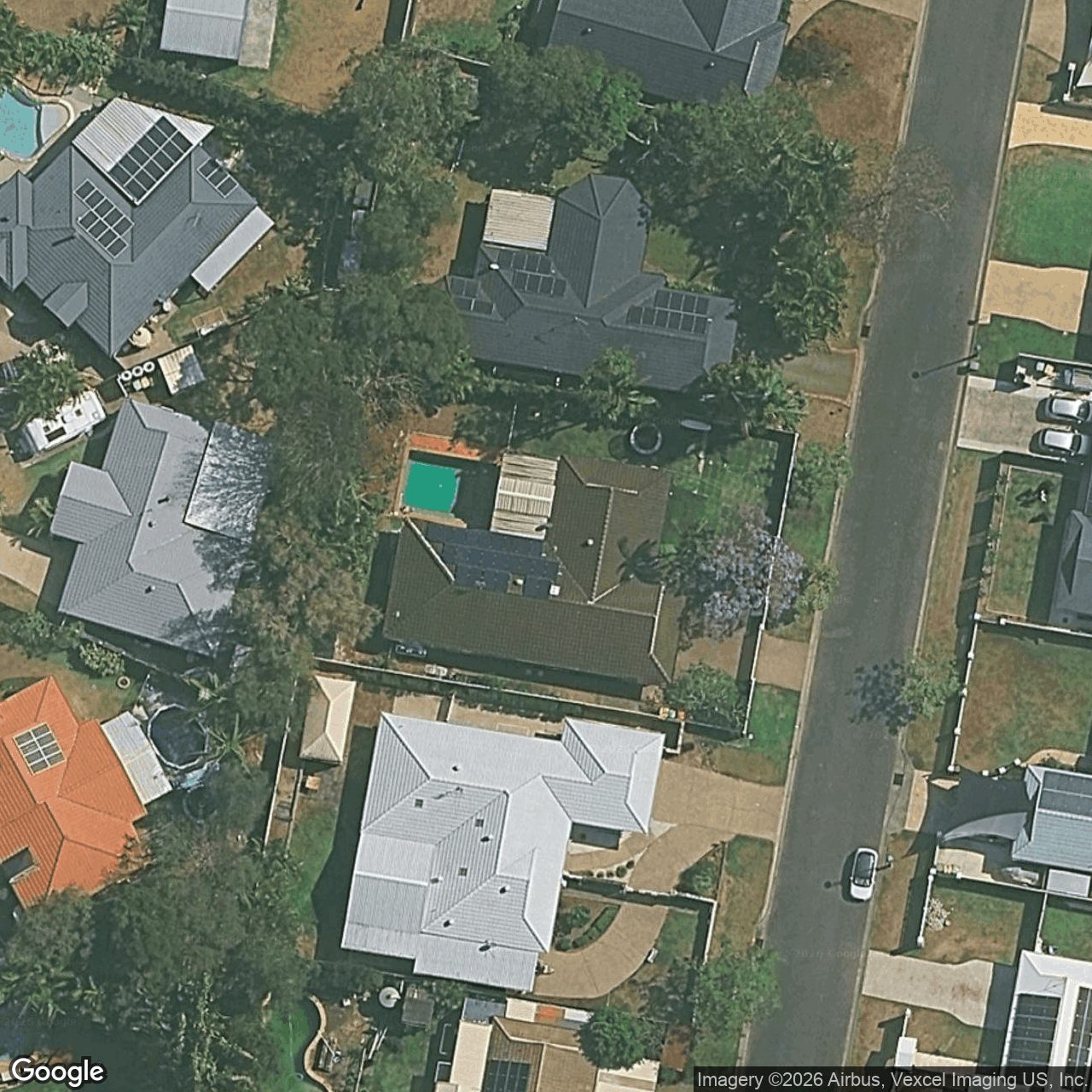 Aerial view of 35 Tuena Street, Mudgeeraba QLD 4213