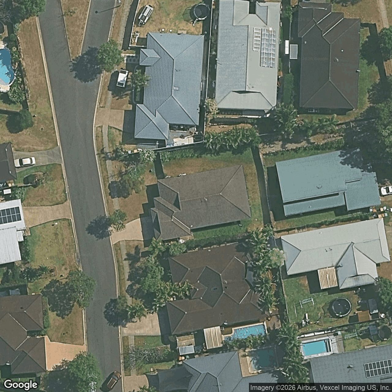 Aerial view of 4 Rourke Street, Mudgeeraba QLD 4213