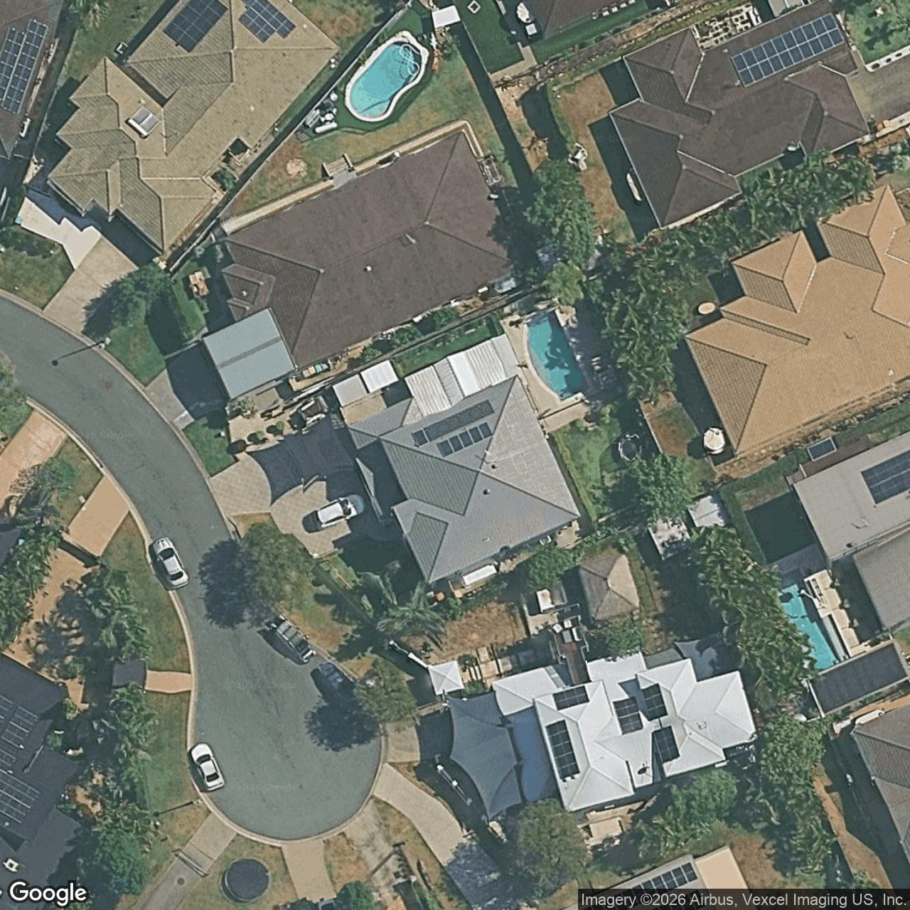 Aerial view of 30 Healy Court, Mudgeeraba QLD 4213