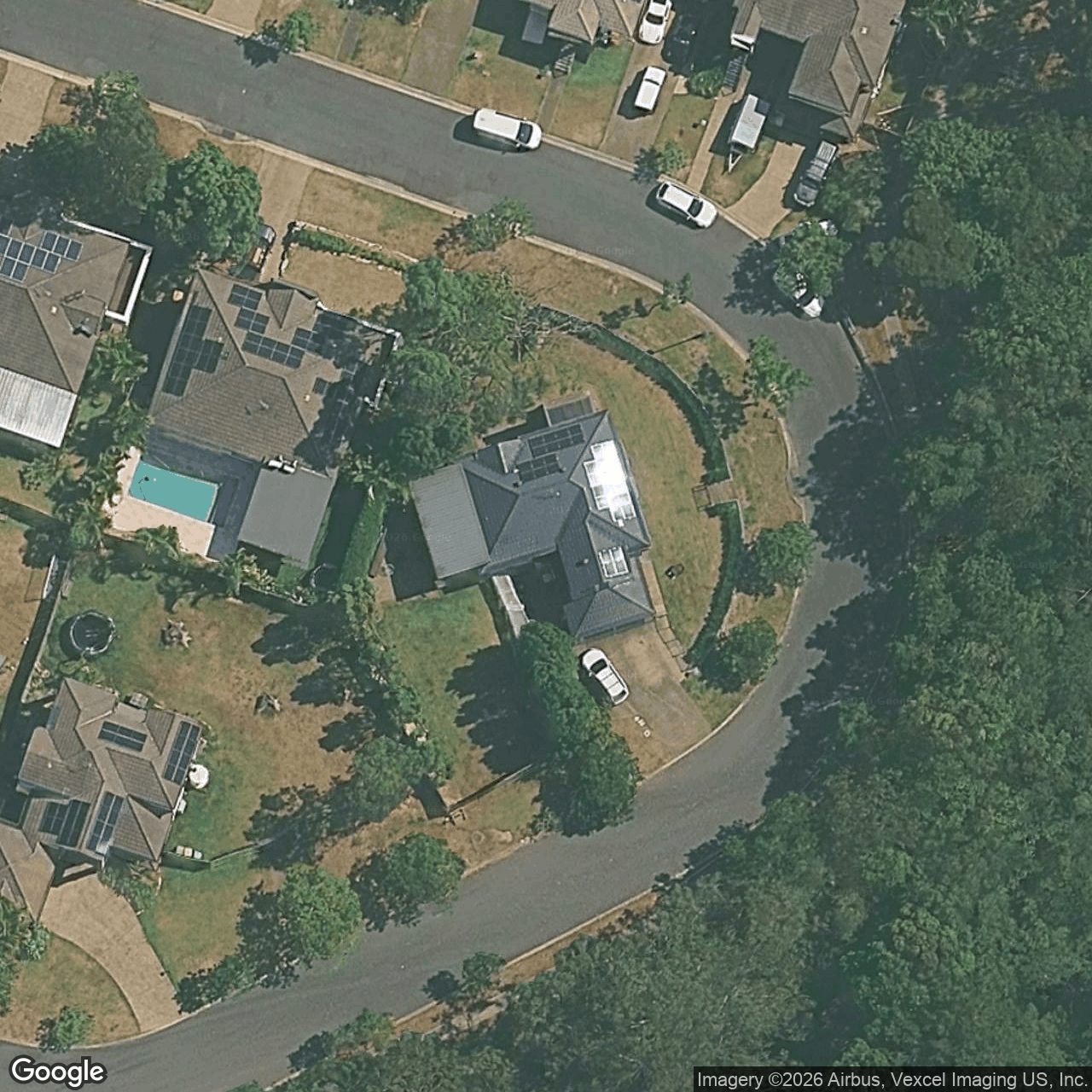 Aerial view of 17 Faculty Crescent, Mudgeeraba QLD 4213