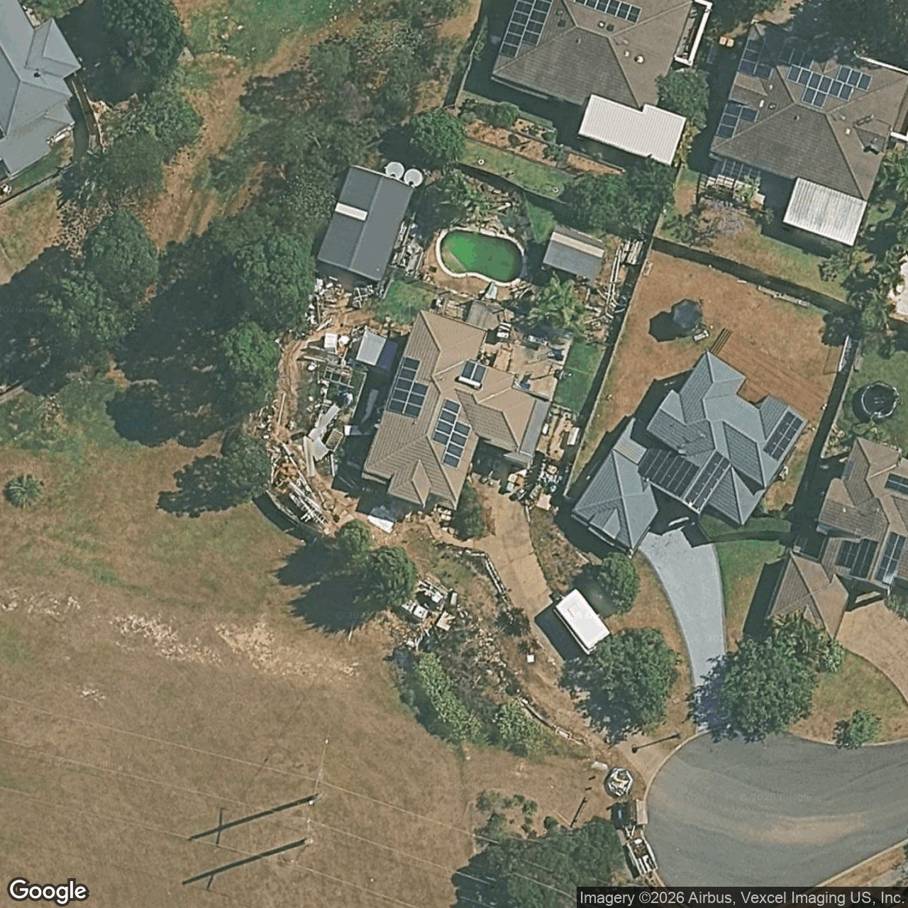 Aerial view of 23 Faculty Crescent, Mudgeeraba QLD 4213