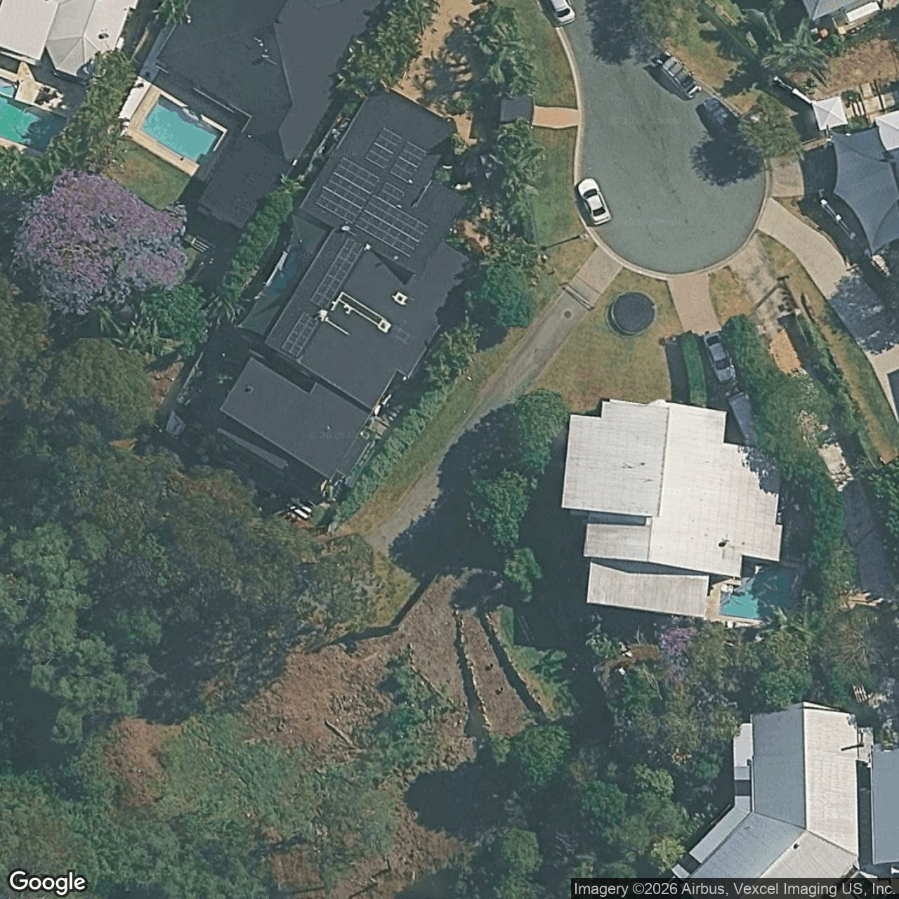 Aerial view of 27A Healy Court, Mudgeeraba QLD 4213