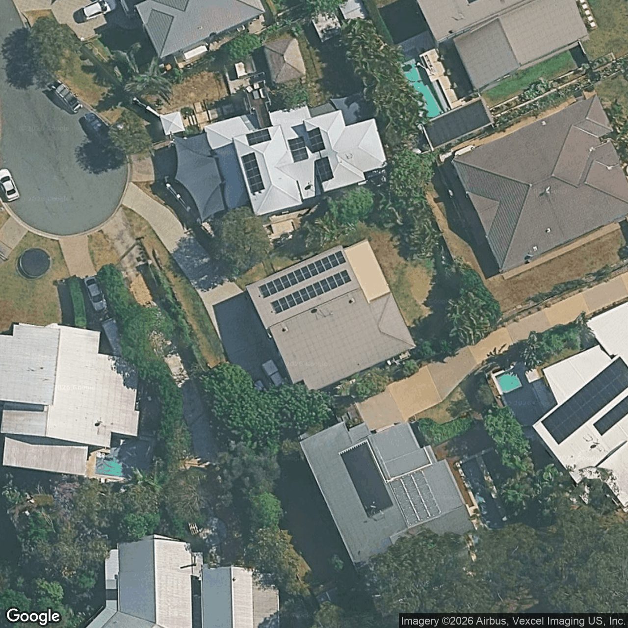 Aerial view of 34 Healy Court, Mudgeeraba QLD 4213