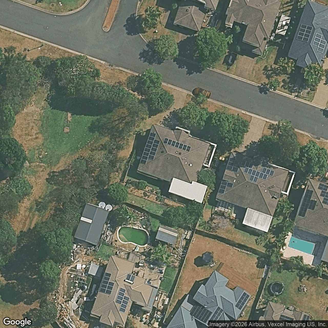 Aerial view of 11 Faculty Crescent, Mudgeeraba QLD 4213