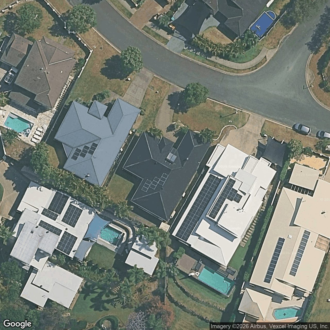 Aerial view of 5 Healy Court, Mudgeeraba QLD 4213