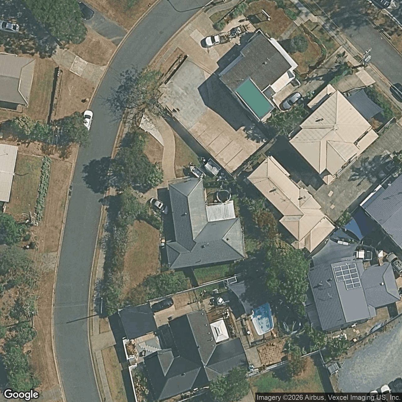 Aerial view of 4 Regency Place, Mudgeeraba QLD 4213