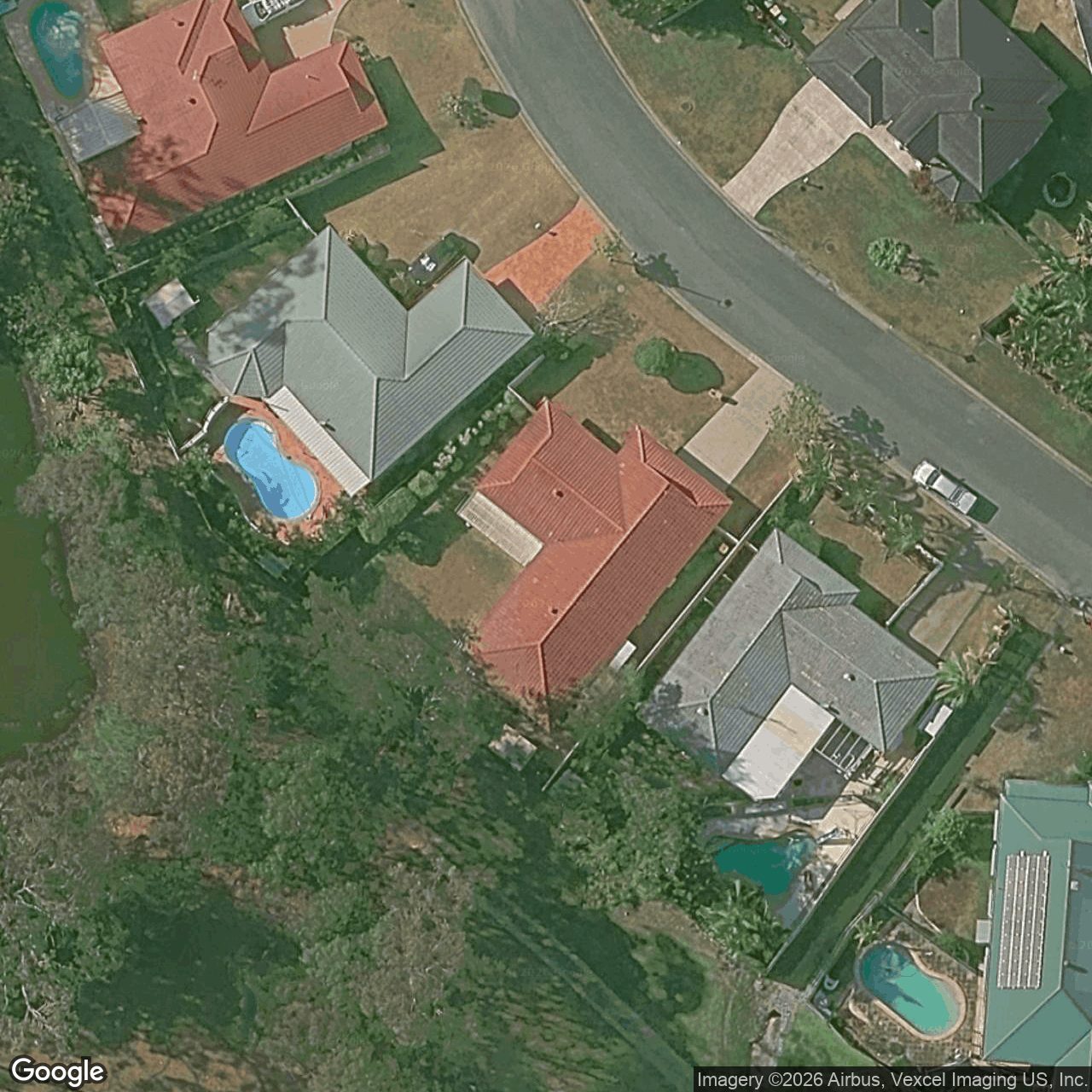 Aerial view of 9 Strike Way, Mudgeeraba QLD 4213