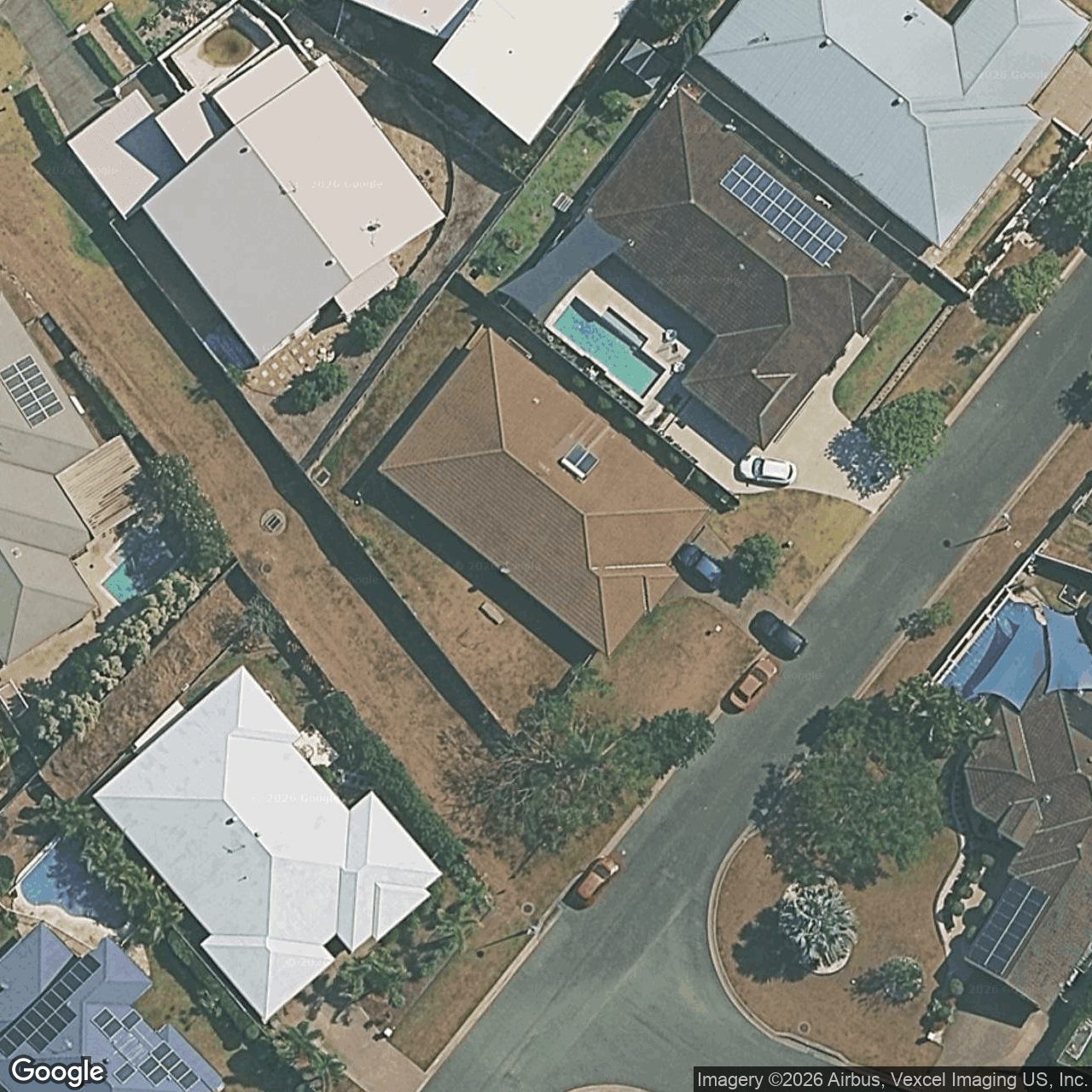 Aerial view of 10 Glenny Street, Mudgeeraba QLD 4213