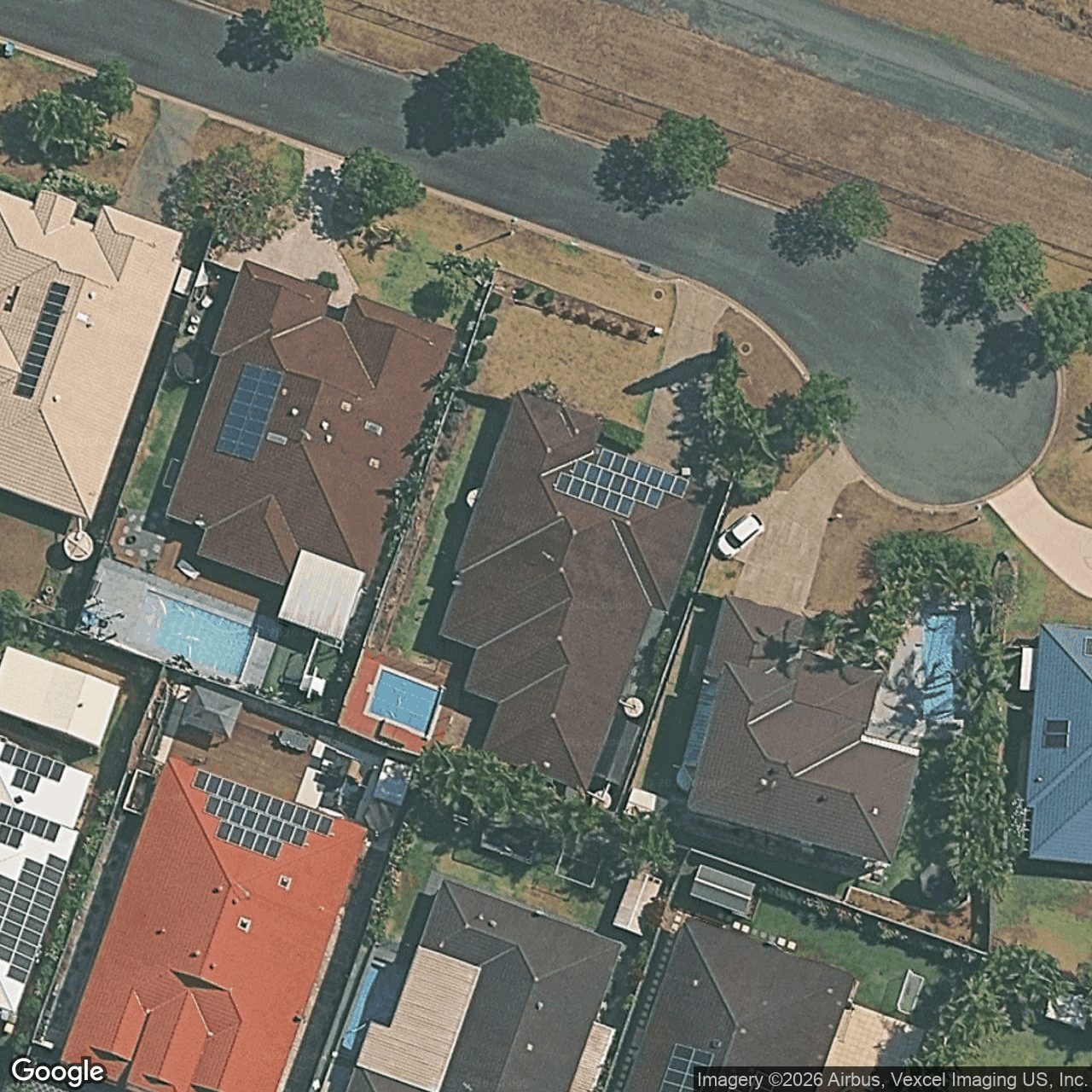 Aerial view of 19 Glenny Street, Mudgeeraba QLD 4213