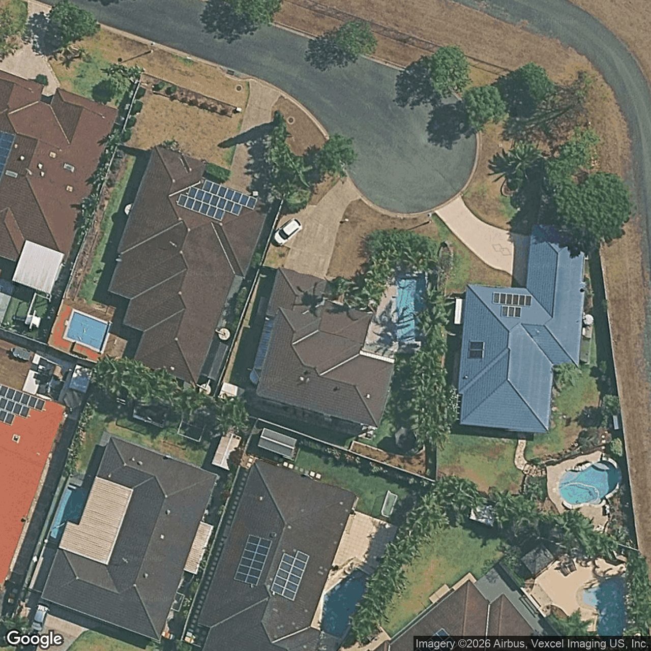 Aerial view of 21 Glenny Street, Mudgeeraba QLD 4213