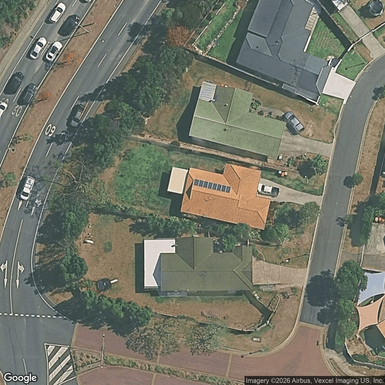 Aerial view of 4 Queen Charlotte Court, Mudgeeraba QLD 4213
