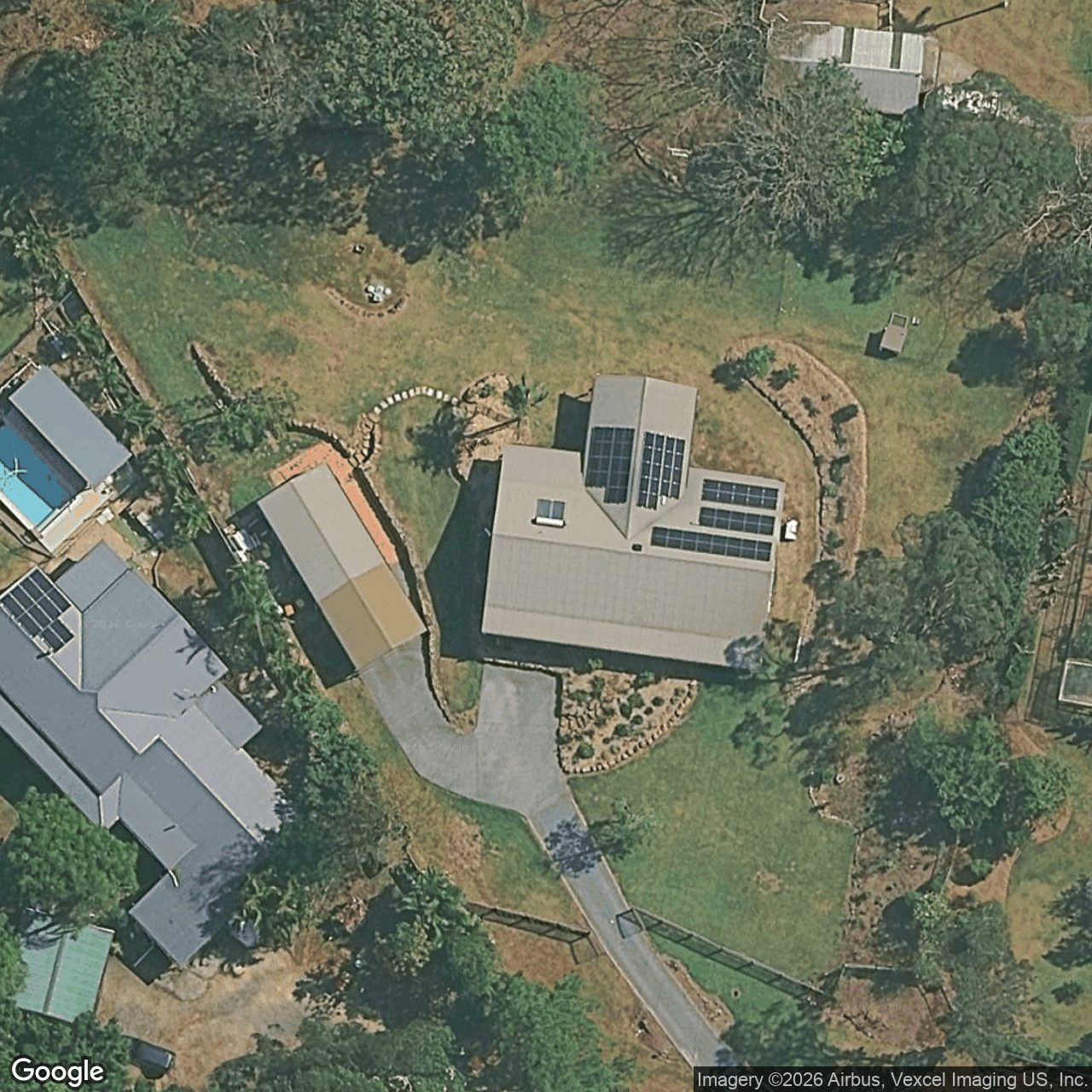 Aerial view of 3 Comic Court, Mudgeeraba QLD 4213