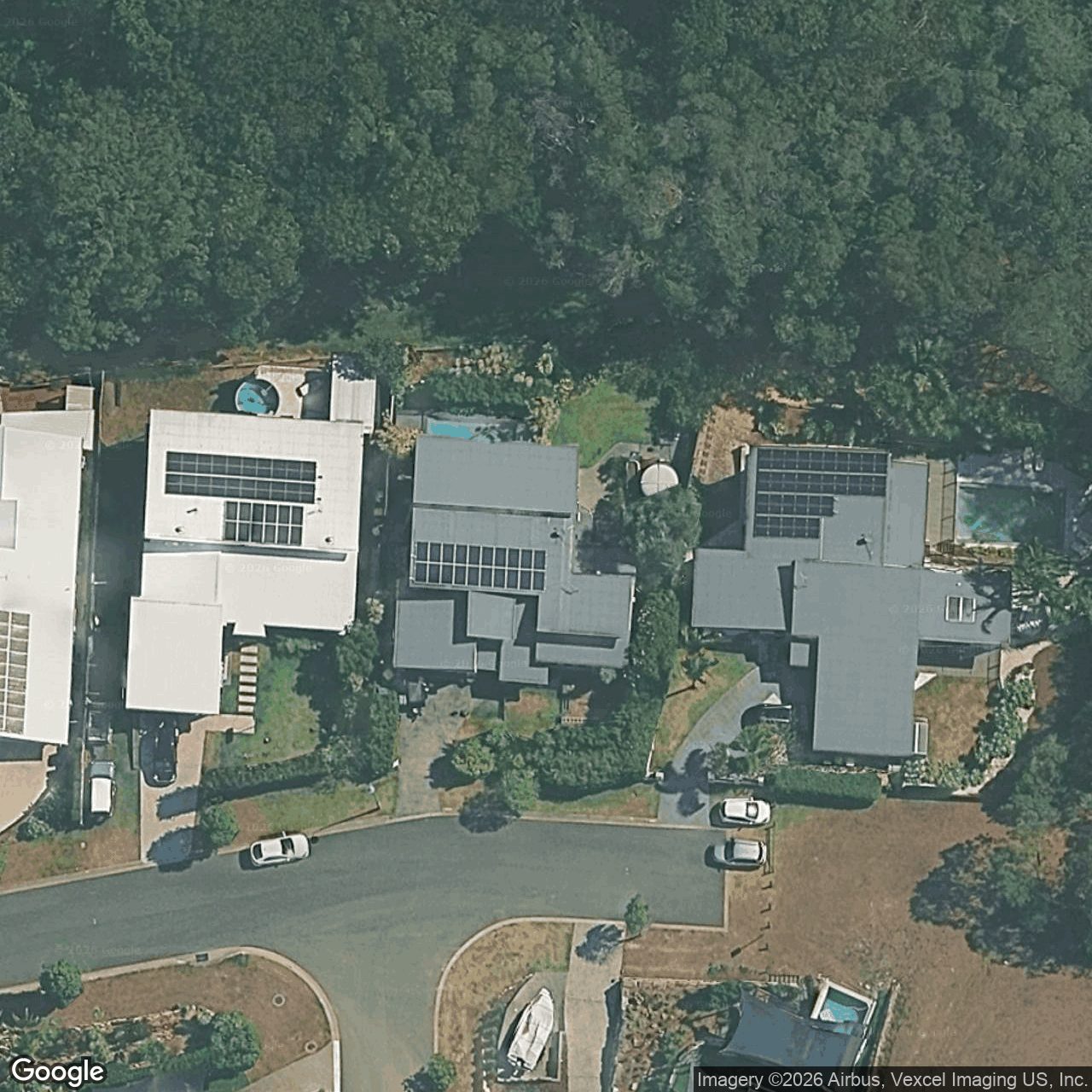 Aerial view of 6 Curtis Court, Mudgeeraba QLD 4213