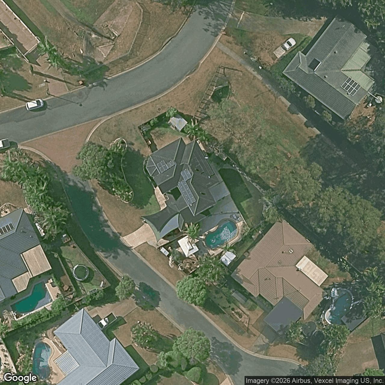 Aerial view of 26 Stockman Crescent, Mudgeeraba QLD 4213