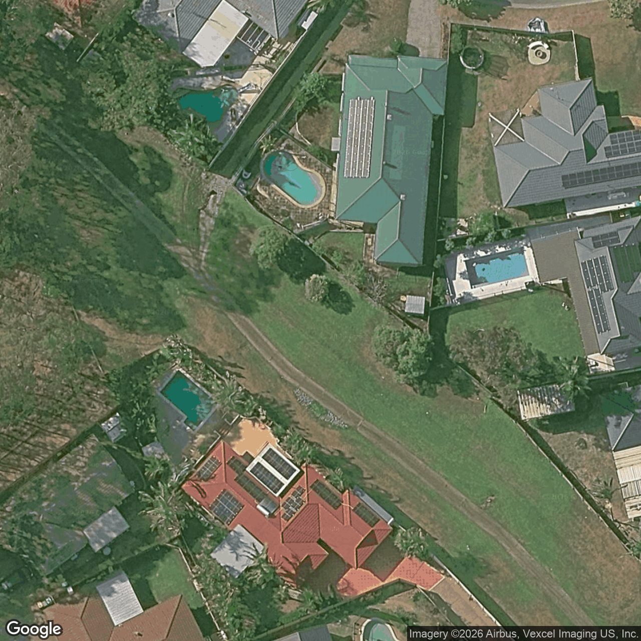 Aerial view of 17A Stockman Crescent, Mudgeeraba QLD 4213