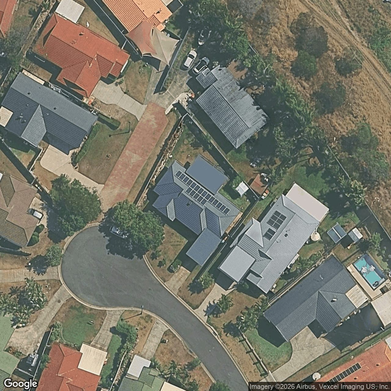 Aerial view of 15 Comet Court, Mudgeeraba QLD 4213