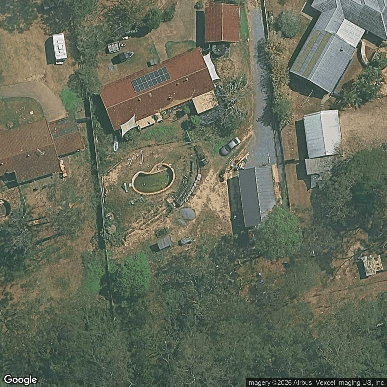 Aerial view of 8 Bertana Drive, Mudgeeraba QLD 4213